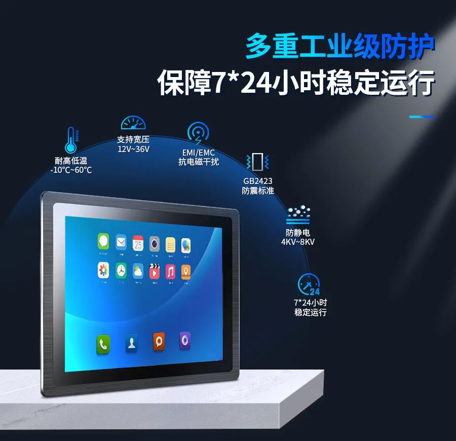 觸想TPC-A2的工業(yè)級安規(guī)防護